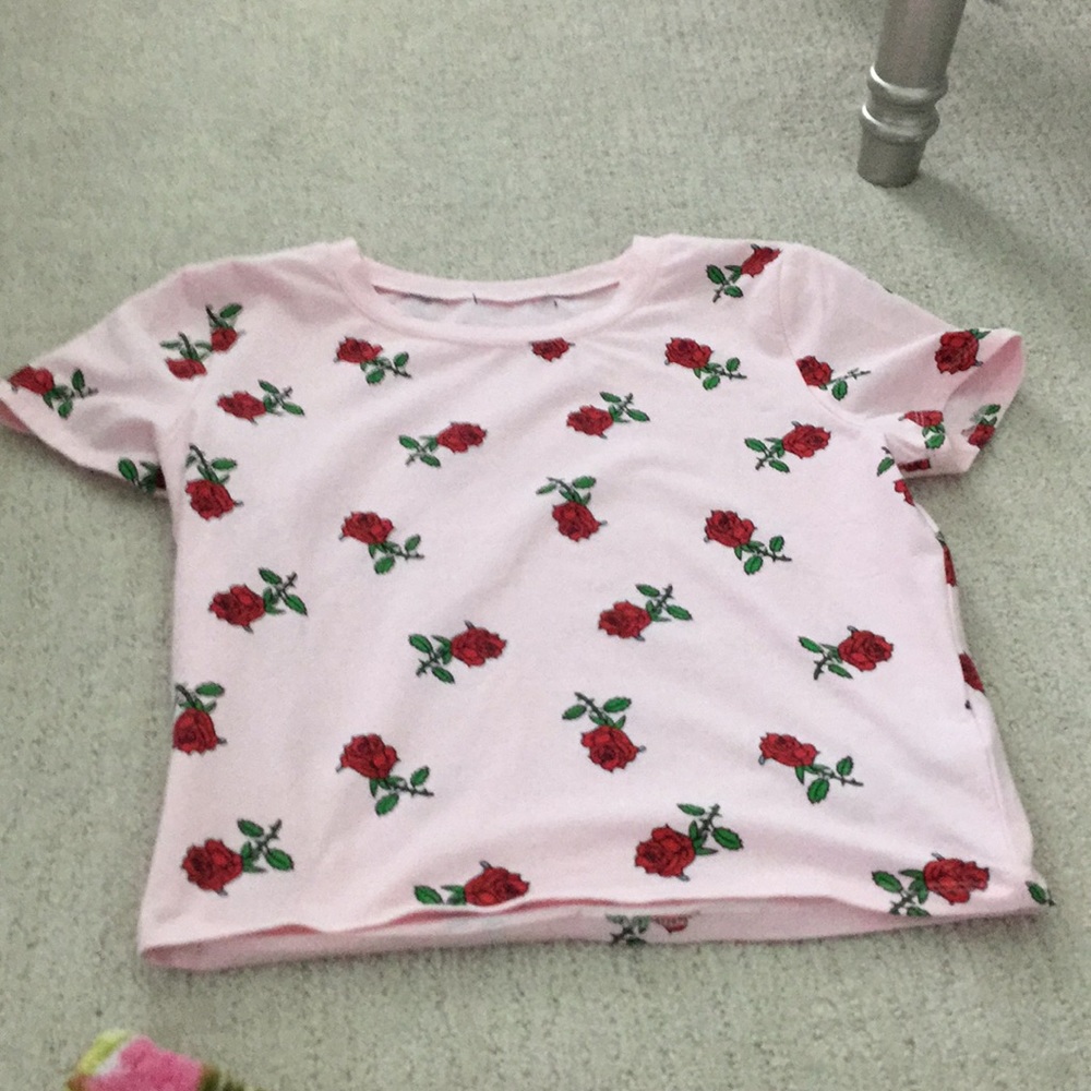 Forever 21   Rose shirt